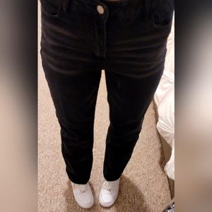 Shein black jeans, size medium